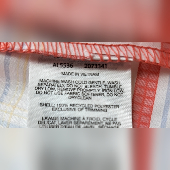 COLUMBIA Anytime Lite Sleeveless Shirt - Pink Windowpane - Size S (NWT) - Picture 12 of 16